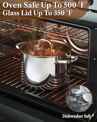 7-Piece Tri-Ply Clad Stainless Steel Cookware Pots & Pans Set