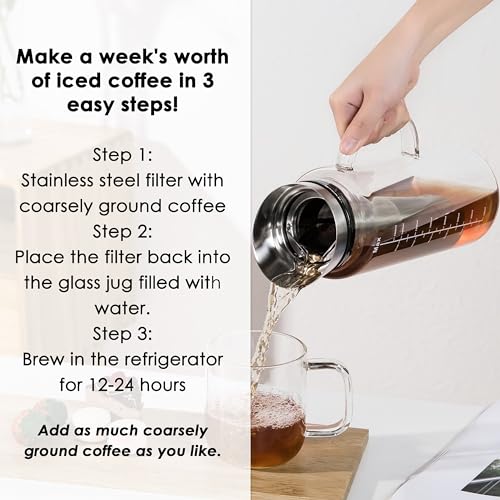 51oz Cold Brew Coffee Maker