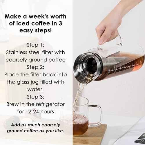 51oz Cold Brew Coffee Maker