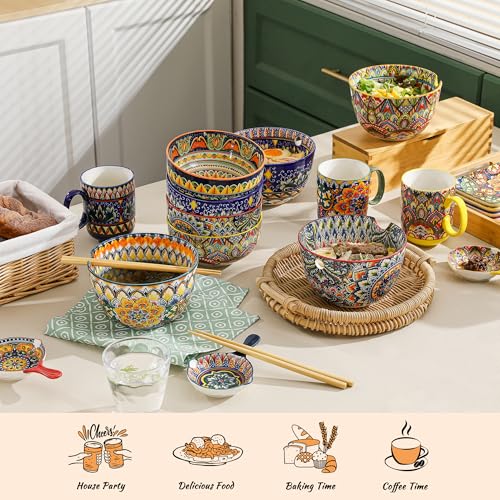 Ceramic Ramen Bowl Set