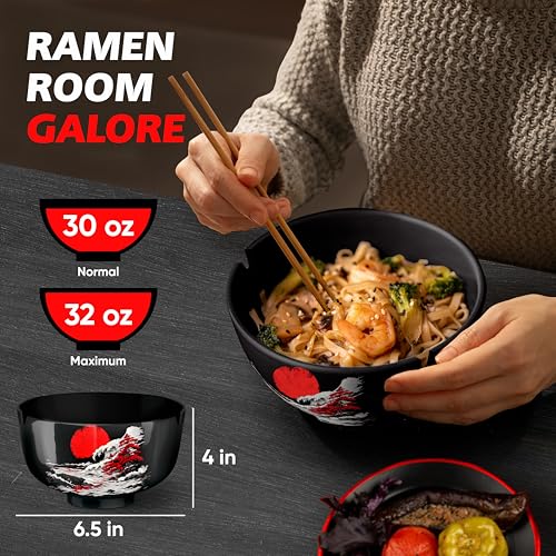 Ramen Bowl Set of 4
