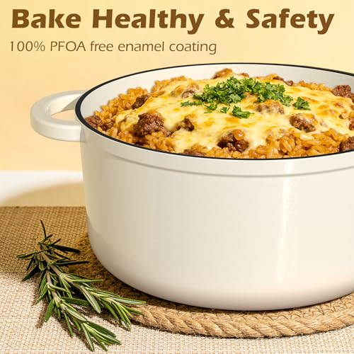 Enameled Cast Iron Dutch Oven