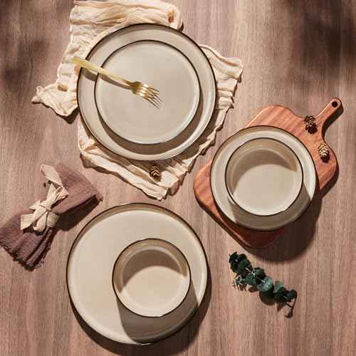 12 Piece Plates and Bowls Set