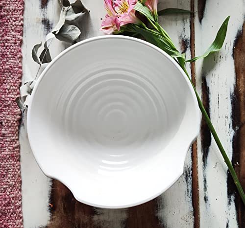 4 XL Gray White bowl set (9 inch x4 / Gray White)