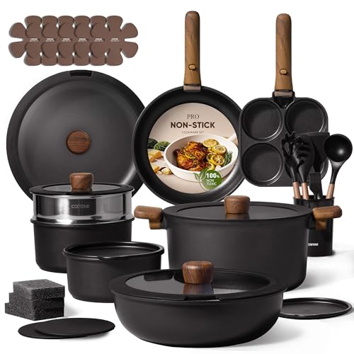 33pcs Pots and Pans Set Non Stick
