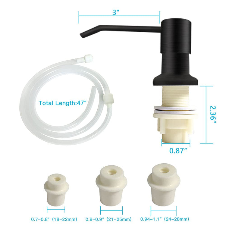 Dish Soap Dispenser for Kitchen Sink