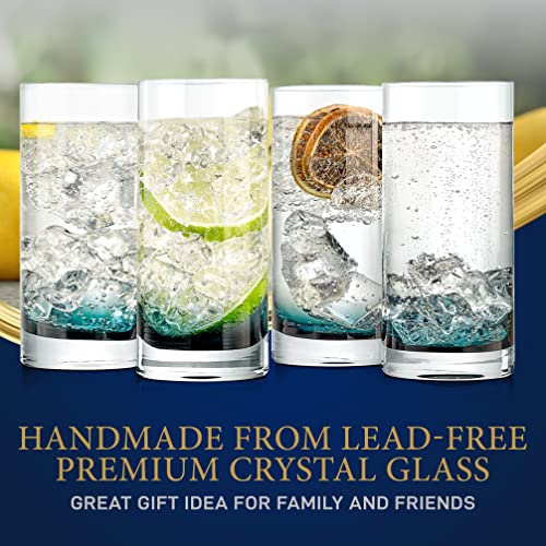 12.5oz Highball Drinking Glasses (4 Count)