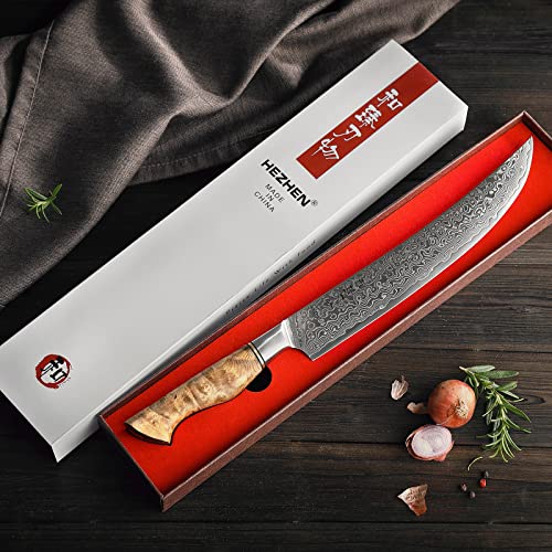 10 Inch Slicing Knife with Granton Edge