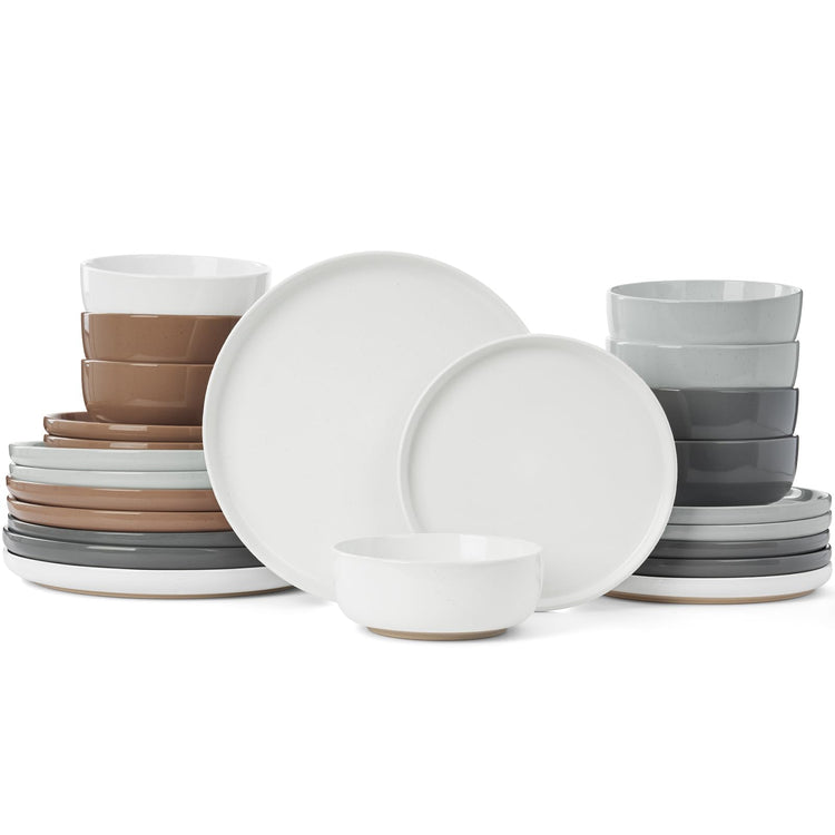 Milkyway 24 Piece Stoneware Dinnerware Set (24 Count)