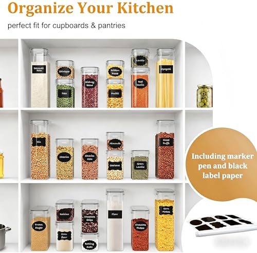 28pcs Airtight Containers (28 pcs(42.56L))