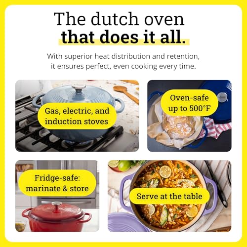Essential Enamel Cast Iron Dutch Oven