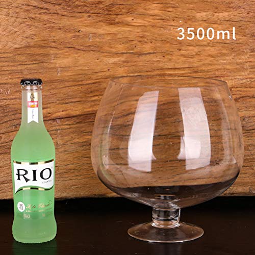 2000ml To 12000ml Super Big Crystal Glass Brandy Glasses Drink Snifters Bar Wine Surprised Drinkware