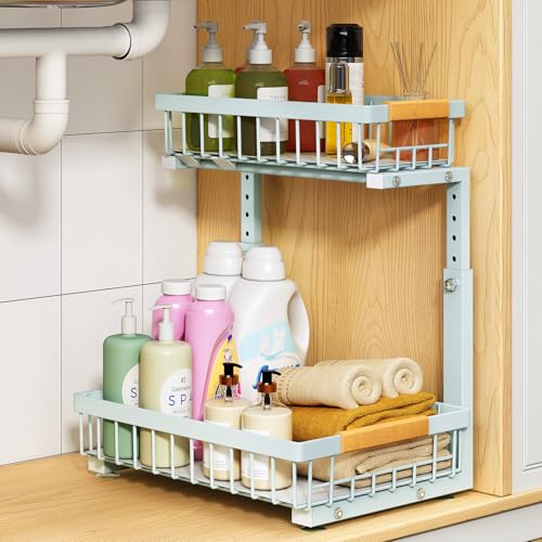 Under Sink Organizer (Large-1-Pack / Blue)