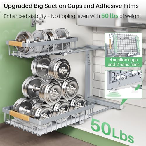 Under Sink Organizer (Grey / 1 Pack)
