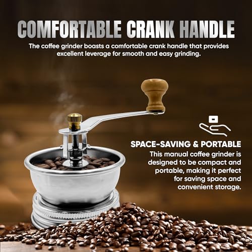 Stainless Steel Coffee Grinder Lid Attachment for Regular Mouth Mason Jars (Regular)