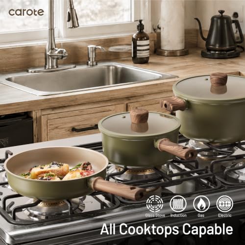 21pcs Ceramic Cookware Set