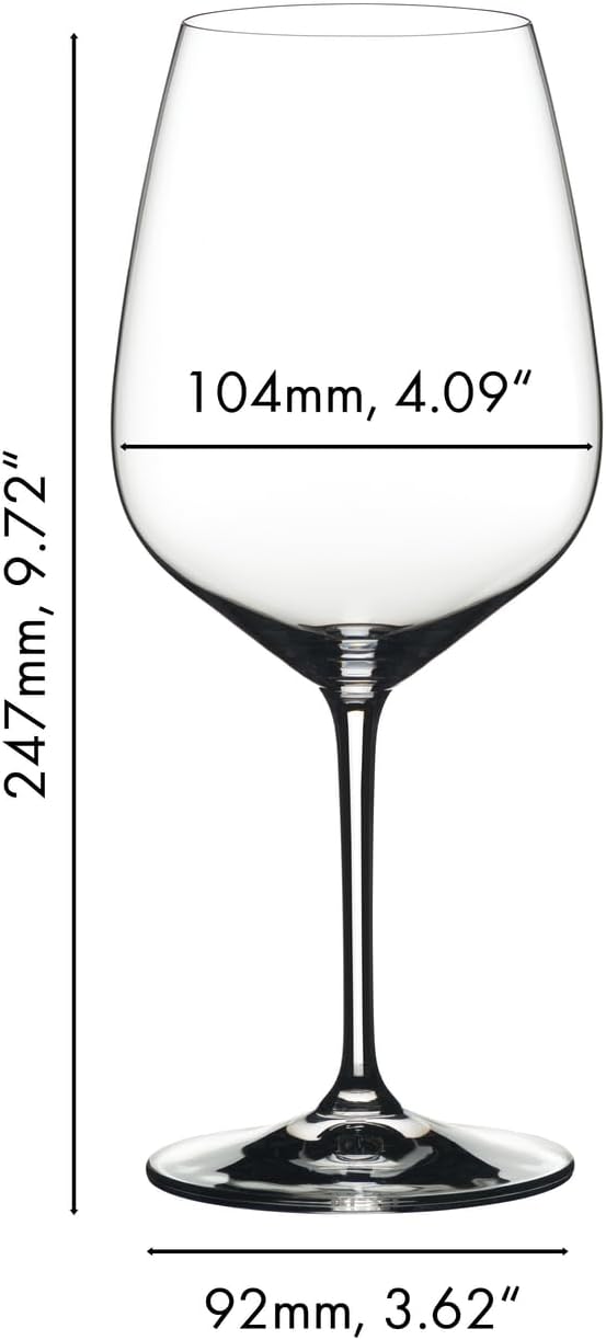Riedel Extreme Cabernet Glass, Set of 2, Clear