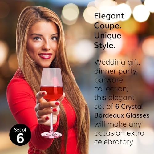 Pink Wine Glasses Stemware Collection (6 Count)
