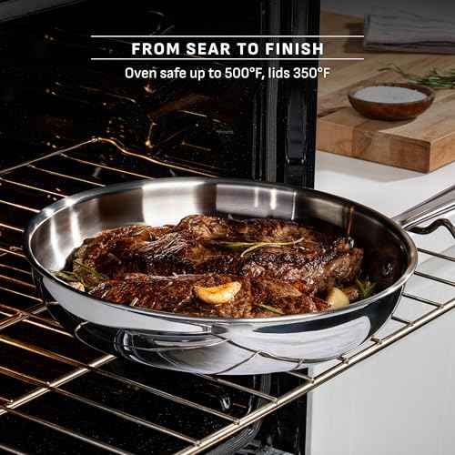 Pro Tri Ply Stainless Steel 8 in Frying Pan (Fry Pan / 8-Inch)