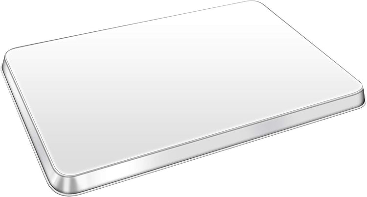 Baking Sheet, Yododo Stainless Steel Baking Pans Tray Cookie Sheet Toaster Oven Tray Pan Cookie Pan, Non Toxic & Healthy, Superior Mirror Finish & Rust Free, Easy Clean & Dishwasher Safe - 23½ inch