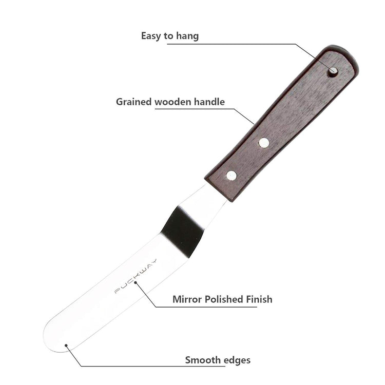 Offset Cake Icing Spatula Set of 4 (4 Count)