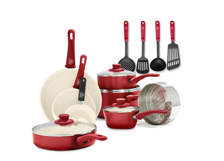 16 Piece Nonstick Cookware Set