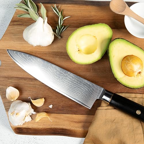 Magnetic Kitchen Knife Block Set