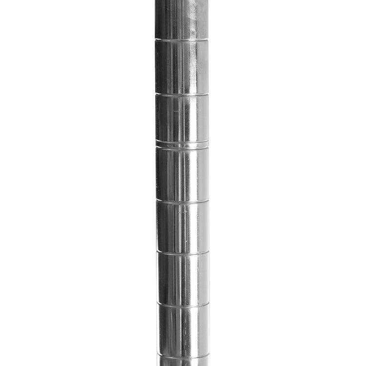 Shelving Inc. 8" d x 18" w Chrome Wire Shelving with 3 Tier Shelves (3 Count)
