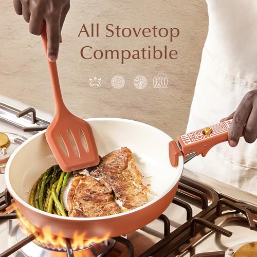 21pcs Ceramic Cookware Set
