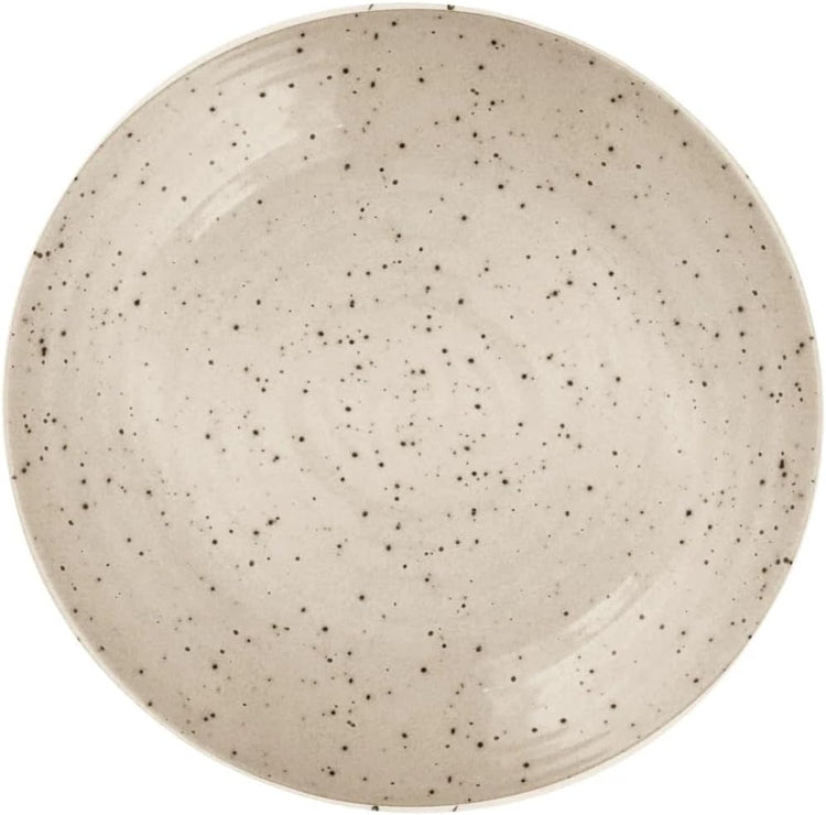 Sango Siterra Painter's Palette 16-Piece Stoneware Dinnerware Set – Service for 4, Multicolor with Unique Flecked Design, Perfect for Everyday Dining & Entertainment, Microwave & Dishwasher Safe