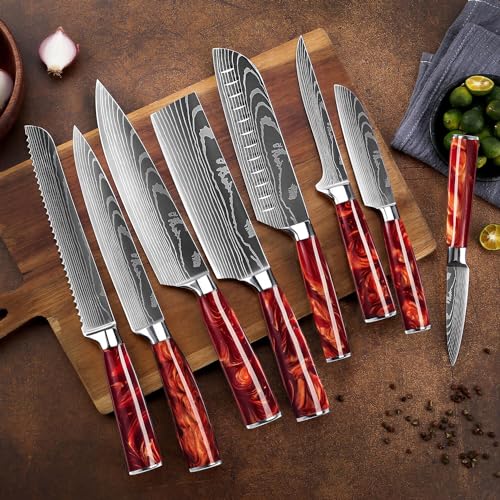 SENKEN 16 Piece Knife Block Set (16 Count)