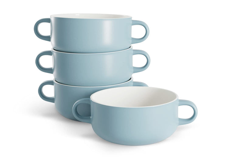 Soup Crocks Ceramic Bowls (4 Count)