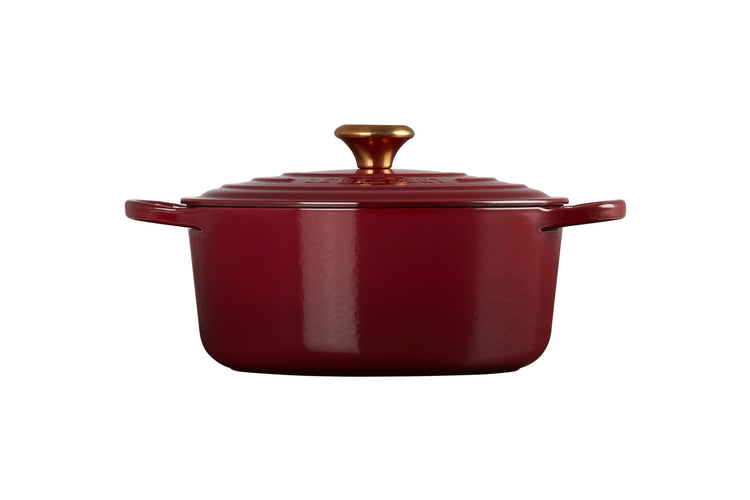 Enameled Cast Iron Round Dutch Oven