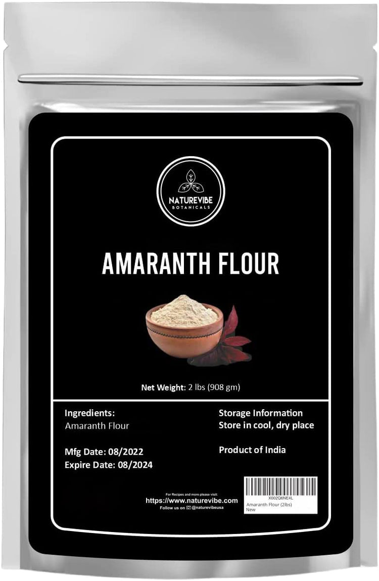 Naturevibe Botanicals Amaranth Flour 5lb - Nestoria