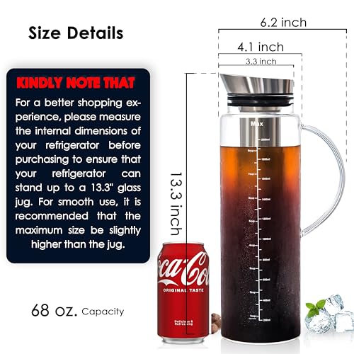 68oz Cold Brew Coffee Maker