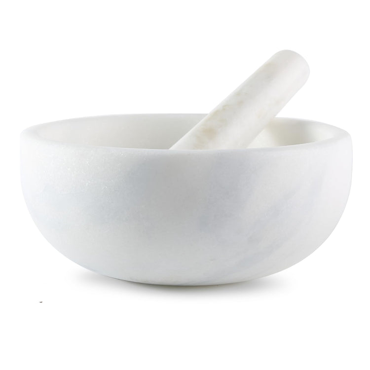 Marble Mortar and Pestle Set