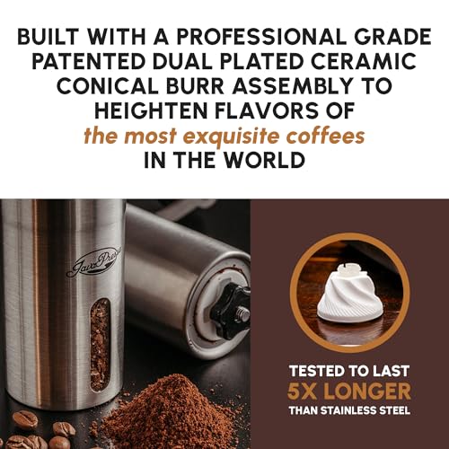 Manual Stainless Steel Coffee Grinder
