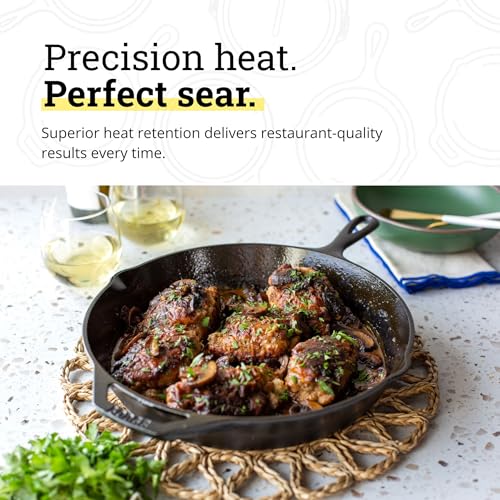 Pre Seasoned Cast Iron Skillet (Skillet / 12-inch)