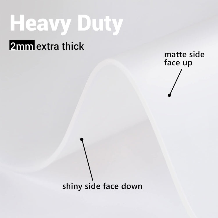 35.6x23.5in 2mm Silicone Mats for Kitchen Counter