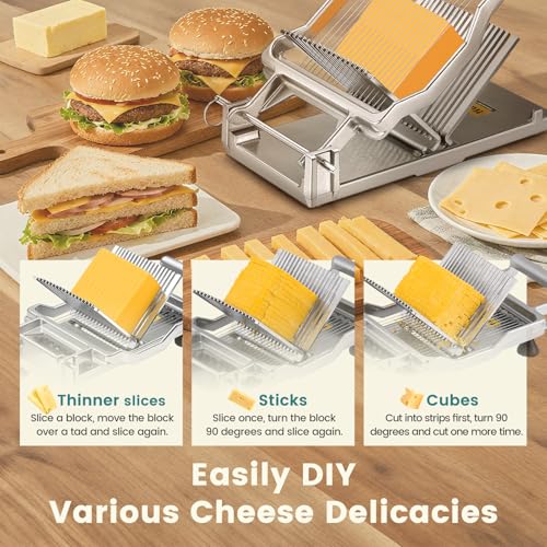 Commercial Cheese Slicer 316 Stainless Steel 1