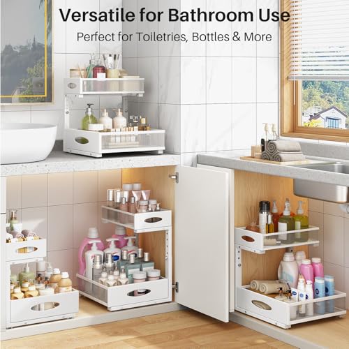 Under Sink Organizer (White / 1-Pack)