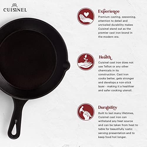 Cast Iron Skillet with Lid (8")
