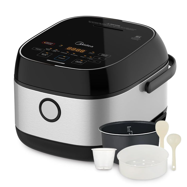 3L Rice Cooker with Steamer Basket