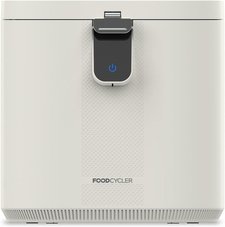 Food Cycler Eco 5 Award-Winning Kitchen Food Recycler | Indoor Composter Bin Alternative | Electric Countertop Food Disposer with Odorless 5L Indoor Food Waste Bin for Easy Waste Management | White