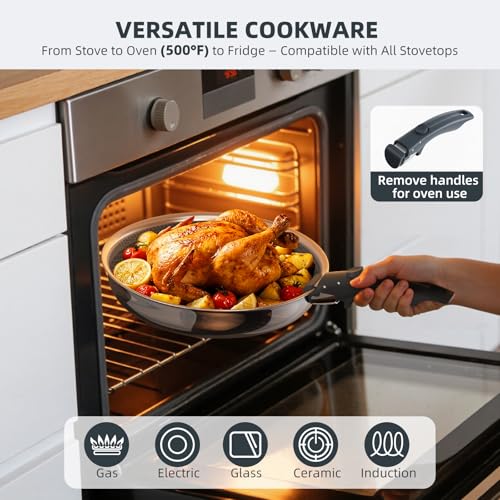 Hybrid Non Stick Frying Pans Set 3