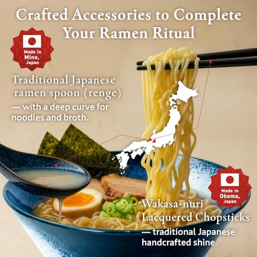 Japanese Ramen Bowl Set of 2
