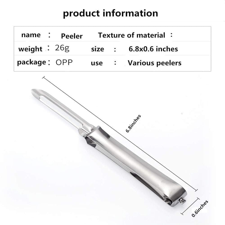 Kitchen vegetable peeler Stainless steel rotary peeler for vegetable and carrot fruit
