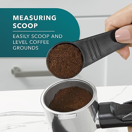 4 Shot Steam Espresso Cappuccino and Latte Maker with Stainless Steel Frothing Pitcher