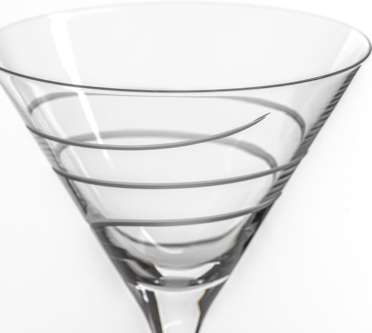 Twist Martini Glass (2 Count)