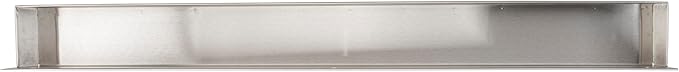 Winco Stainless Steel Bar Speed Rail, Single, 42"